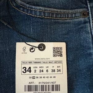 Zara Women's Blue Boot Cut Jeans